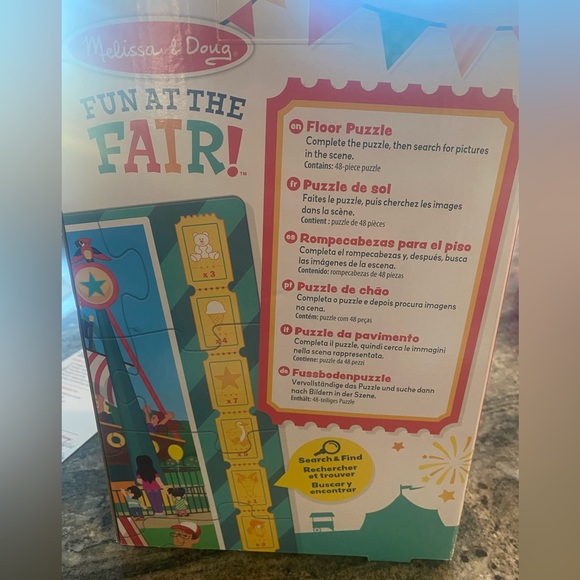 Melissa and Doug floor puzzle- unopened - Picture 2 of 3